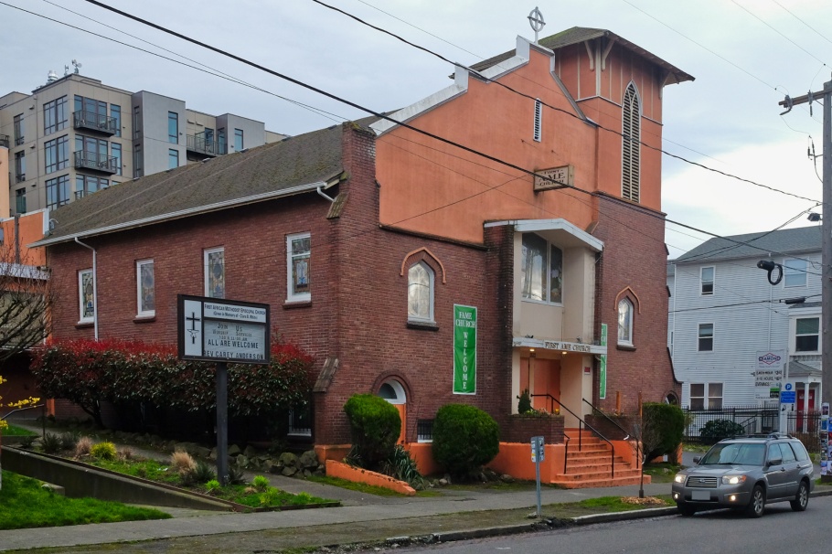 First African Methodist Episcopal Church, Capitol Hill, Central District, Seattle, WA, USA, fotoeins.com