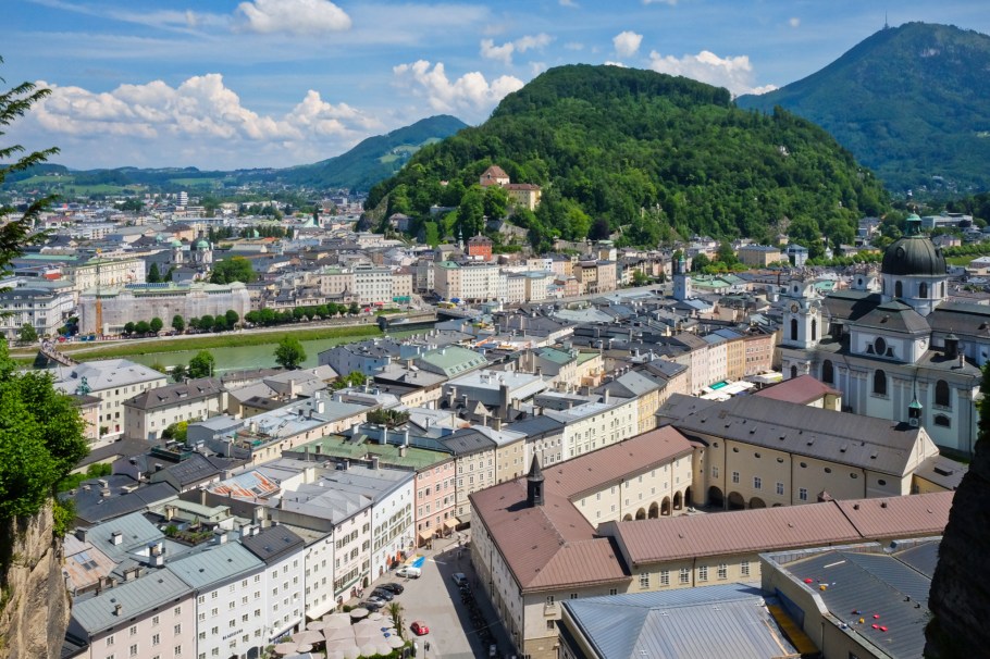 Neutor, Sigmundstor, Moenchsberg, Salzburg, Oesterreich, Austria, fotoeins.com