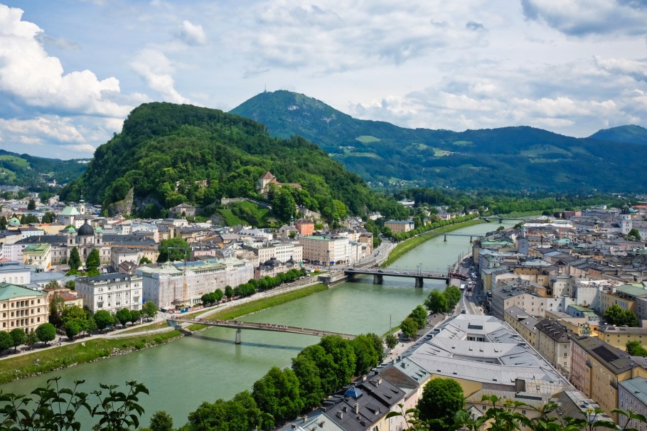 Aussichtsplattform am Mönchsberg, Moenchsberg, Salzburg, Oesterreich, Austria, fotoeins.com