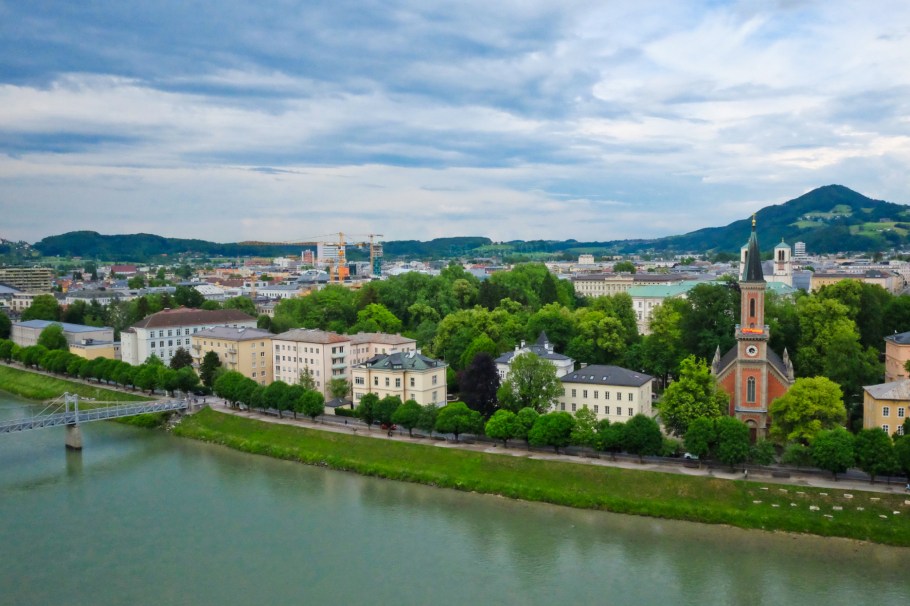 Humboldtterrasse, Moenchsberg, Salzburg, Oesterreich, Austria, fotoeins.com