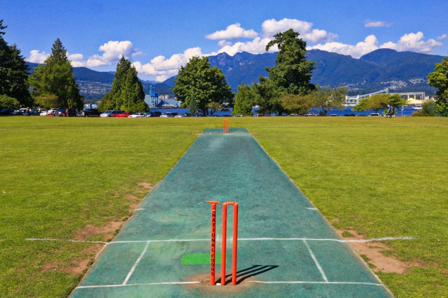 BCMCL, cricket, wicket, Brockton Oval, Brockton Pavilion, Stanley Park, Vancouver, BC, Canada, fotoeins.com