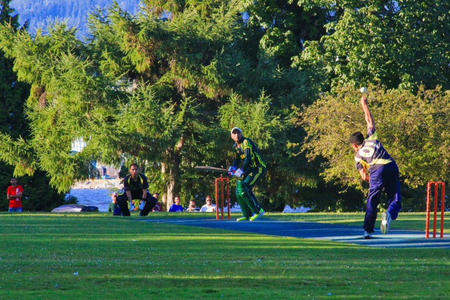 BCMCL, cricket, wicket, Brockton Oval, Brockton Pavilion, Stanley Park, Vancouver, BC, Canada, fotoeins.com