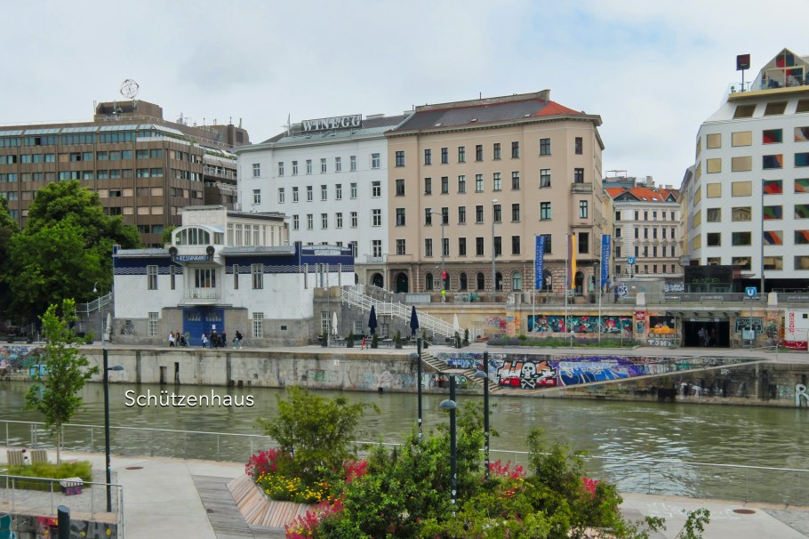 Schützenhaus, Otto Wagner, Donaukanal, 2. Bezirk, Leopoldstadt, Wien, Vienna, Austria, Österreich, fotoeins.com