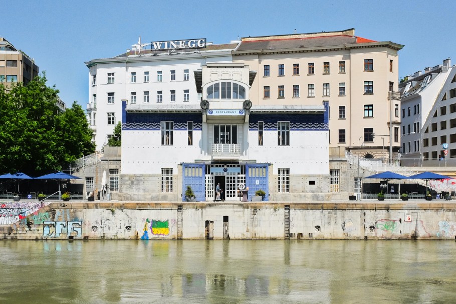 Schützenhaus, Otto Wagner, Donaukanal, 2. Bezirk, Leopoldstadt, Wien, Vienna, Austria, Österreich, fotoeins.com