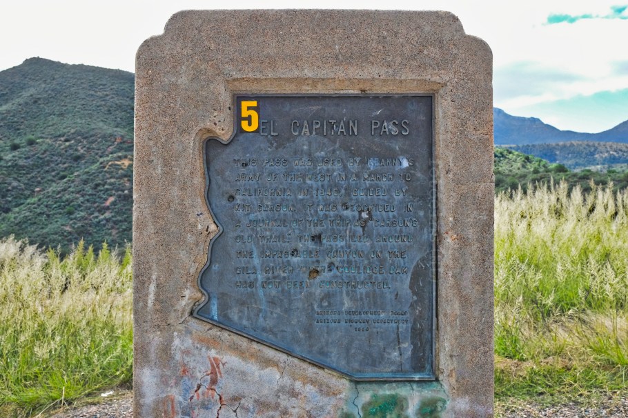 AZ-77, Pinal Pass, El Capitan Pass, Tonto National Forest, Arizona, USA, fotoeins.com