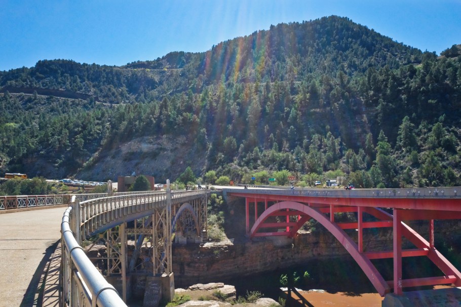 AZ 77, US 60, Salt River, Salt River Canyon Bridge, Salt River Canyon Rest Area, Arizona, USA, fotoeins.com