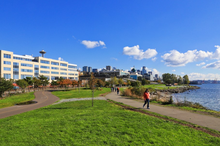 Centennial Park, Puget Sound, Salish Sea, Seattle, Washington, USA, fotoeins.com