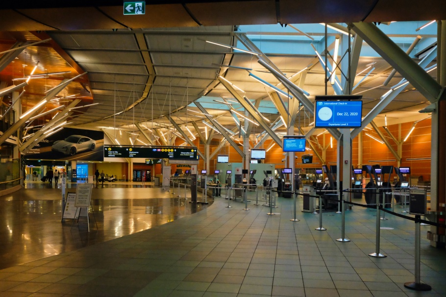 International Terminal, Vancouver International Airport, YVR airport, YVR, Vancouver, BC, Canada, fotoeins.com