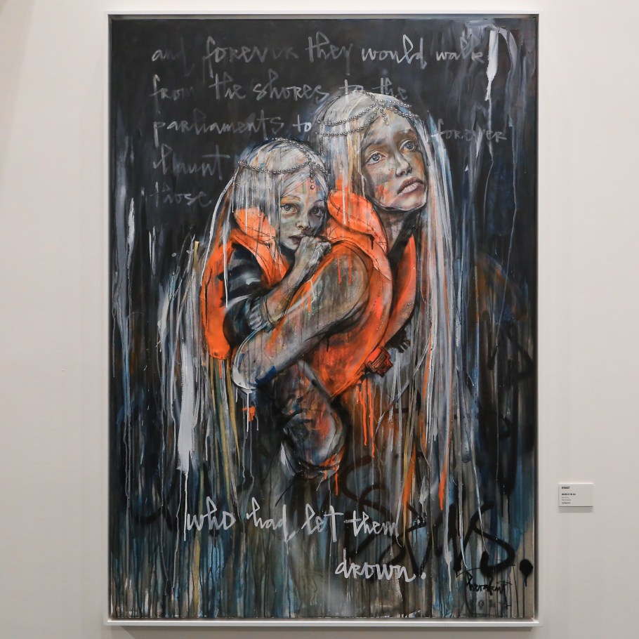 herakut, Queens of the Sea, Urban Nation, Urban Nation Museum For Urban Contemporary Art, Berlin, Hauptstadt, Deutschland, Germany, fotoeins.com