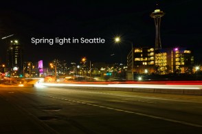 Queen Anne, Aurora Ave, Mercer St, Space Needle, Seattle, WA, USA, fotoeins.com