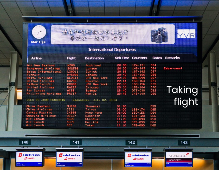 YVR, Vancouver International Airport, Vancouver, Richmond, BC, Canada, fotoeins.com