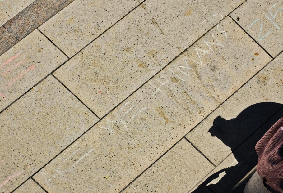 Memorial for the Kamloops Residential School, Robson Square, Vancouver, BC, Canada, fotoeins.com