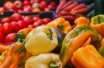 Peppers and carrots, Ballard Farmers&nbsp;Market.
