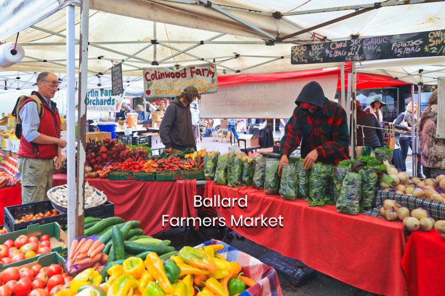 Ballard Farmers Market, Ballard, Seattle, Washington, USA, fotoeins.com