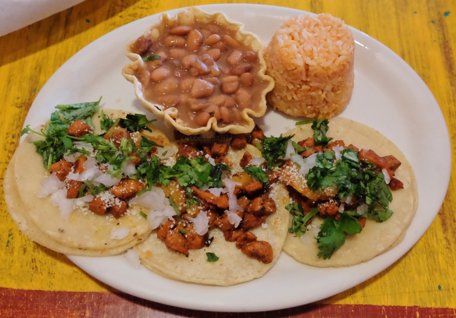 Tacos al pastor, Posas El Merendero, Santa Fe, NM, USA, fotoeins.com