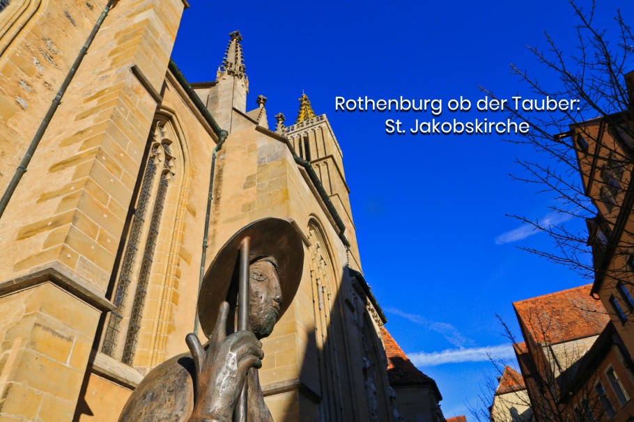 St. Jakobskirche, Rothenburg ob der Tauber, Middle Franconia, Mittelfranken, Bayern, Bavaria, Germany, fotoeins.com