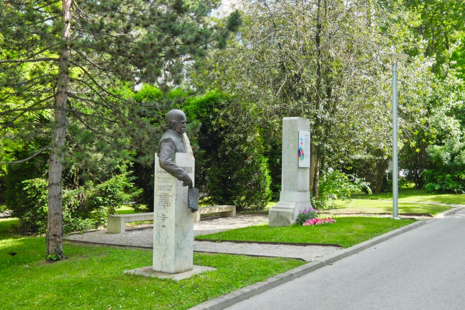 Dr.-Ignaz-Semmelweis-Denkmal, Dr. Ignaz Semmelweis, Medizinische Universität Wien, Medical University of Vienna, 9. Bezirk, Alsergrund, Wien, Vienna, Austria, Österreich, fotoeins.com