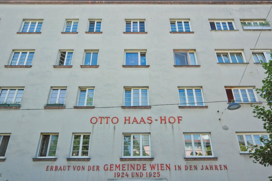 Otto-Haas-Hof, Gemeindebau Wien, 20. Bezirk, Brigittenau, Wien, Vienna, Austria, Österreich, fotoeins.com