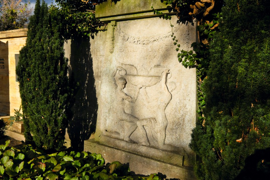 Emil Fischer, Fischer-Grab, Friedhof Wannsee II, Berlin, Germany, Deutschland, fotoeins.com