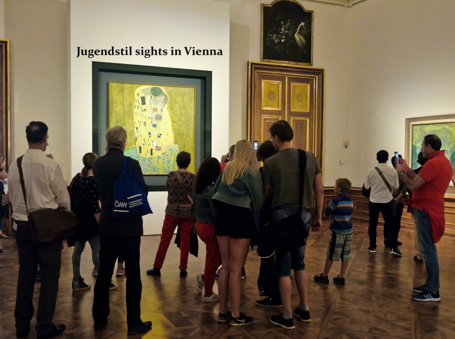 The Kiss, Gustav Klimi, Jugendstil, Obere Belvedere, Upper Belvedere, Wien, Vienna, Austria, Österreich, fotoeins.com