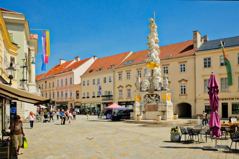 Hauptplatz, Baden bei Wien, Niederösterreich, Lower Austria, Austria, Österreich, fotoeins.com