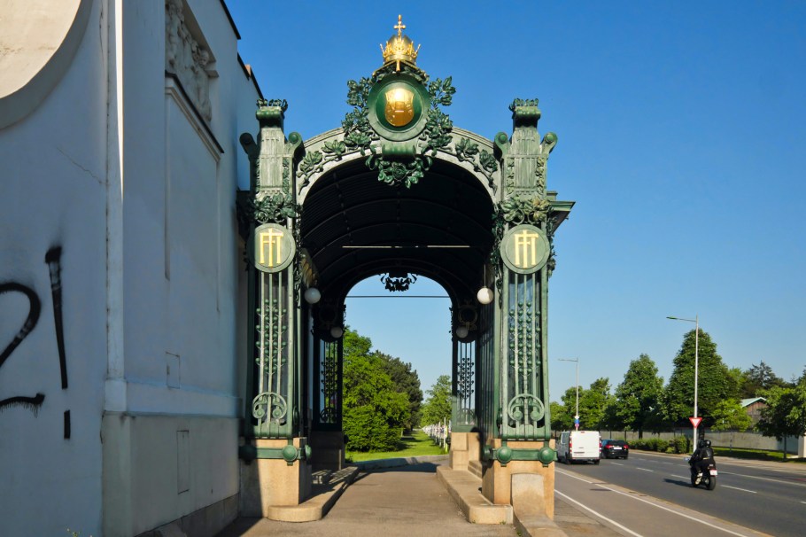 Hofpavillon Hietzing, Hietzing Imperial Court Pavilion, Wiener U-Bahn, U4 Hietzing, Otto Wagner, Wiener Moderne, Vienna Modernism, 13. Bezirk, Hietzing, Wien, Vienna, Austria, Oesterreich, fotoeins.com