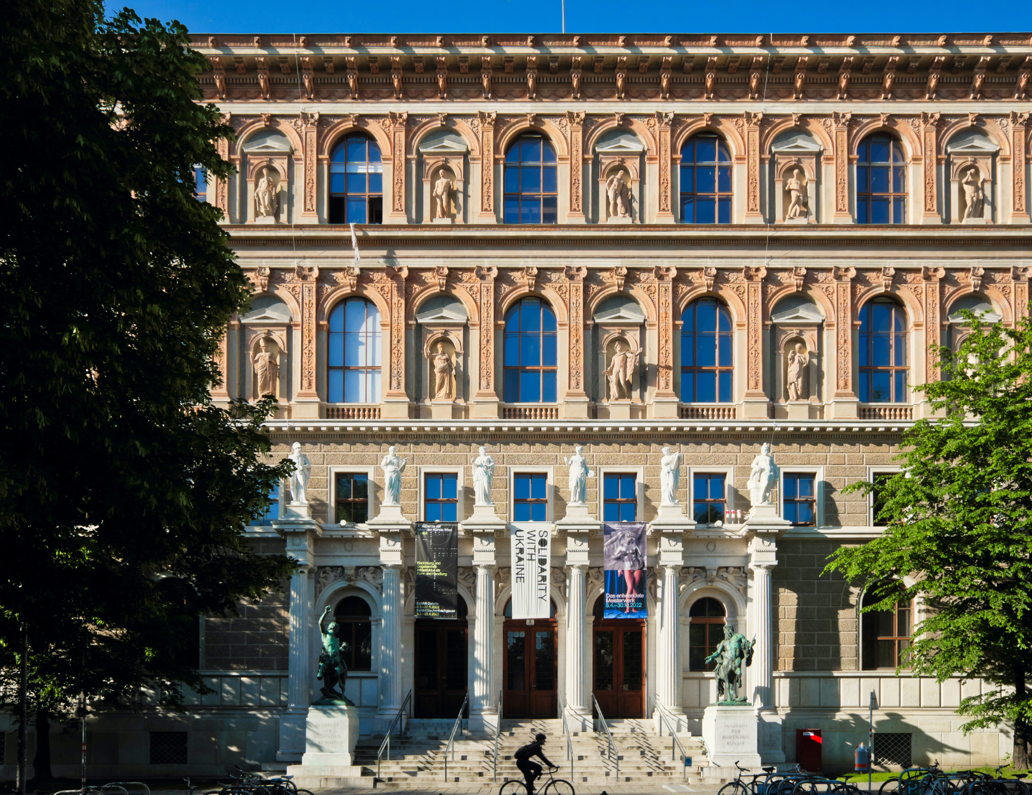 Akademie der bildenden Künste, Theophil Hansen, Ringstrasse, 1. Bezirk, Innere Stadt, Wien, Vienna, Austria, Österreich, fotoeins.com