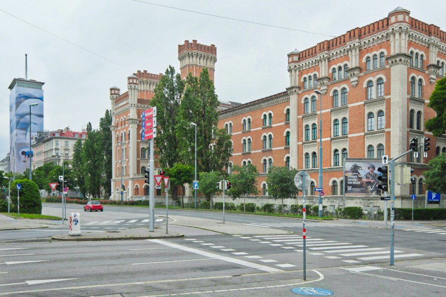 9. Bezirk, Alsergrund, Rossauer Kaserne Bernardis-Schmid, Rossauer Kaserne, Wien, Vienna, Austria, Österreich, fotoeins.com