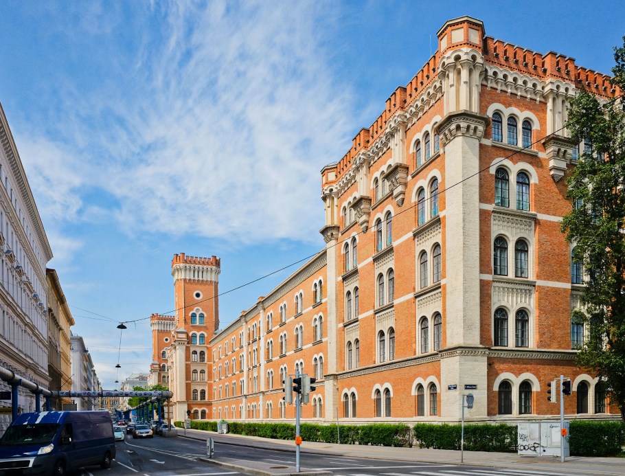 9. Bezirk, Alsergrund, Rossauer Kaserne Bernardis-Schmid, Rossauer Kaserne, Wien, Vienna, Austria, Österreich, fotoeins.com
