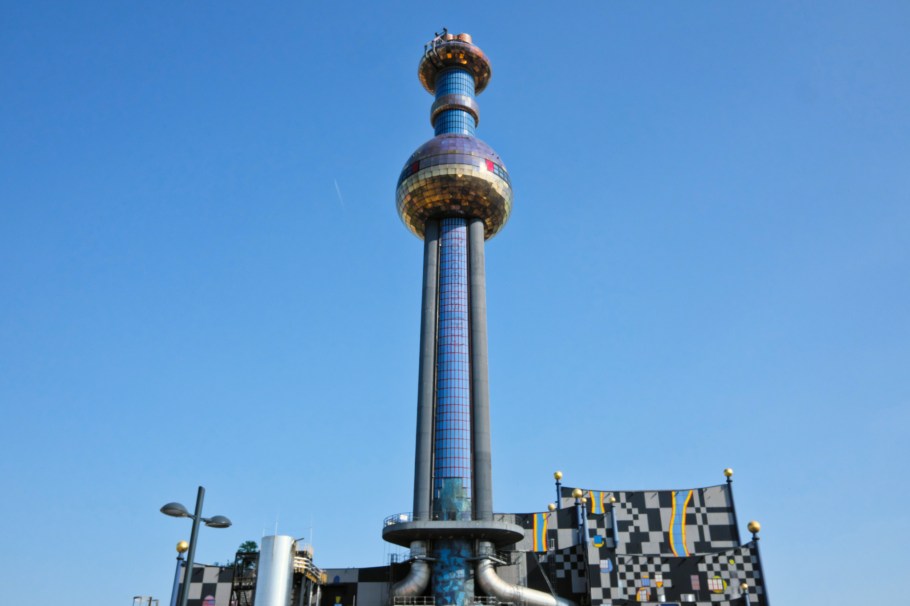 Müllverbrennungsanlage Spittelau, Wien Energie, Friedensreich Hundertwasser, 9. Bezirk, Alsergrund, Wien, Vienna, Austria, Österreich, fotoeins.com