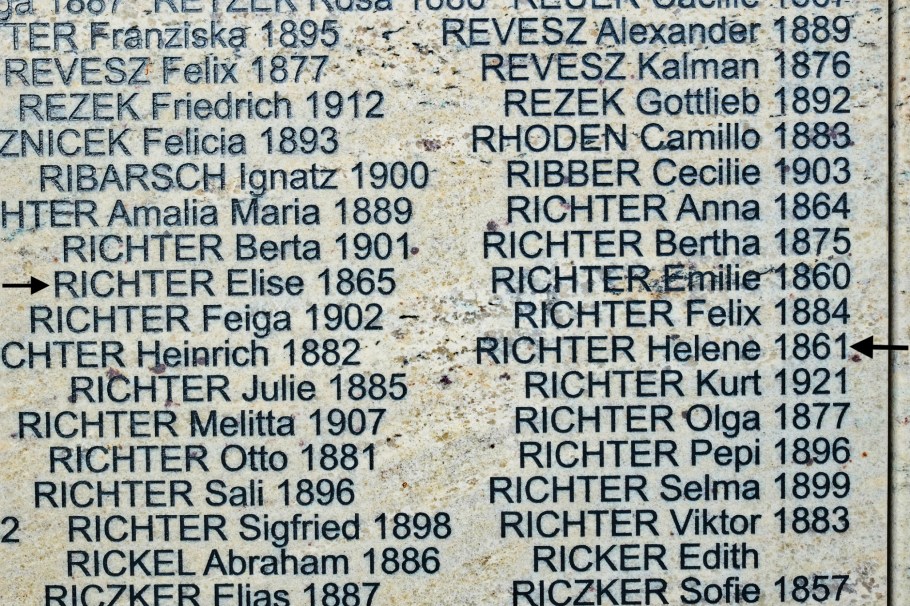 9. Bezirk, Alsergrund, Shoah Namensmauer Gedenkstätte, Shoah Holocaust Wall of Names Memorial, Ostarrichipark. Wien, Vienna, Austria, Österreich, fotoeins.com