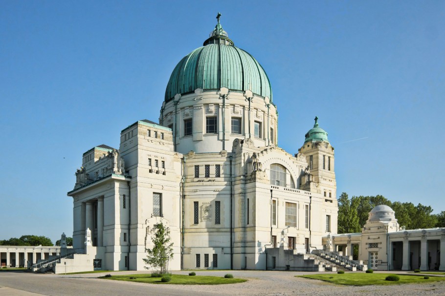 Friedhofskirche zum heiligen Karl Borromäus, Dr.-Karl-Lueger-Gedächtnis-Kirche, Wiener Zentralfriedhof, Wien, Vienna, Austria, Österreich, fotoeins.com