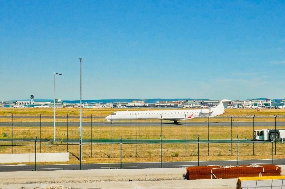Aussichtsplattform Zeppelinheim, Spotting observation area, Flughafen Frankfurt am Main, Frankfurt am Main Airport, Zeppelinheim, Neu-Isenburg, Frankfurt am Main, Hesse, Hessen, Germany, Deutschland, fotoeins.com