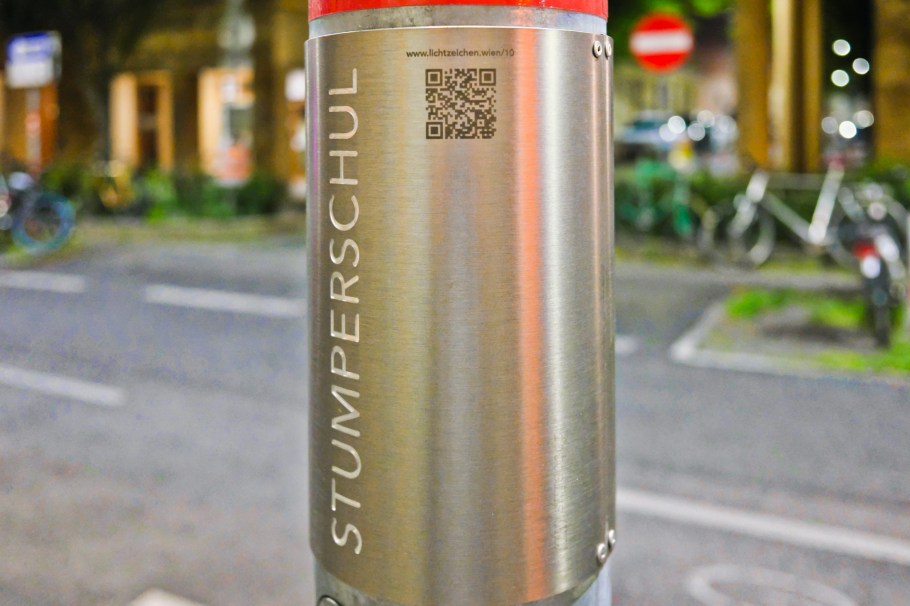 Stumperschul, Lichtzeichen.Wien, Pogromnacht, Jewish Vienna, Vienna, Wien, Austria, Österreich, fotoeins.com