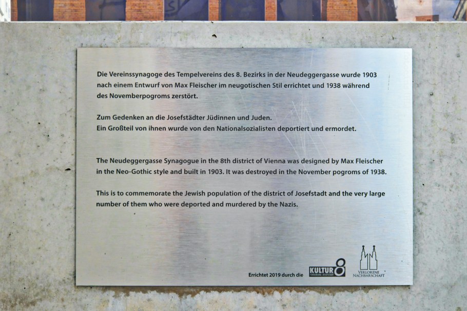 Neudegger Tempel, 8. Bezirk, Josefstadt, Wien, Vienna, Austria, Österreich, fotoeins.com