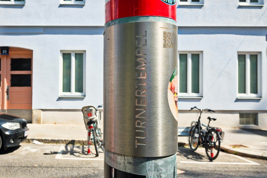 Turnertempel, Moshe-Jahoda-Platz, 15. Bezirk, Rudolfsheim-Fünfhaus, Wien, Vienna, Austria, Österreich, fotoeins.com