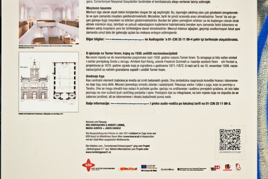 Turnertempel, Moshe-Jahoda-Platz, 15. Bezirk, Rudolfsheim-Fünfhaus, Wien, Vienna, Austria, Österreich, fotoeins.com