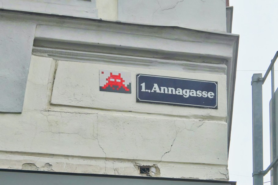 1. Bezirk, Innere Stadt, Invader, Wien, Vienna, Austria, Österreich, fotoeins.com