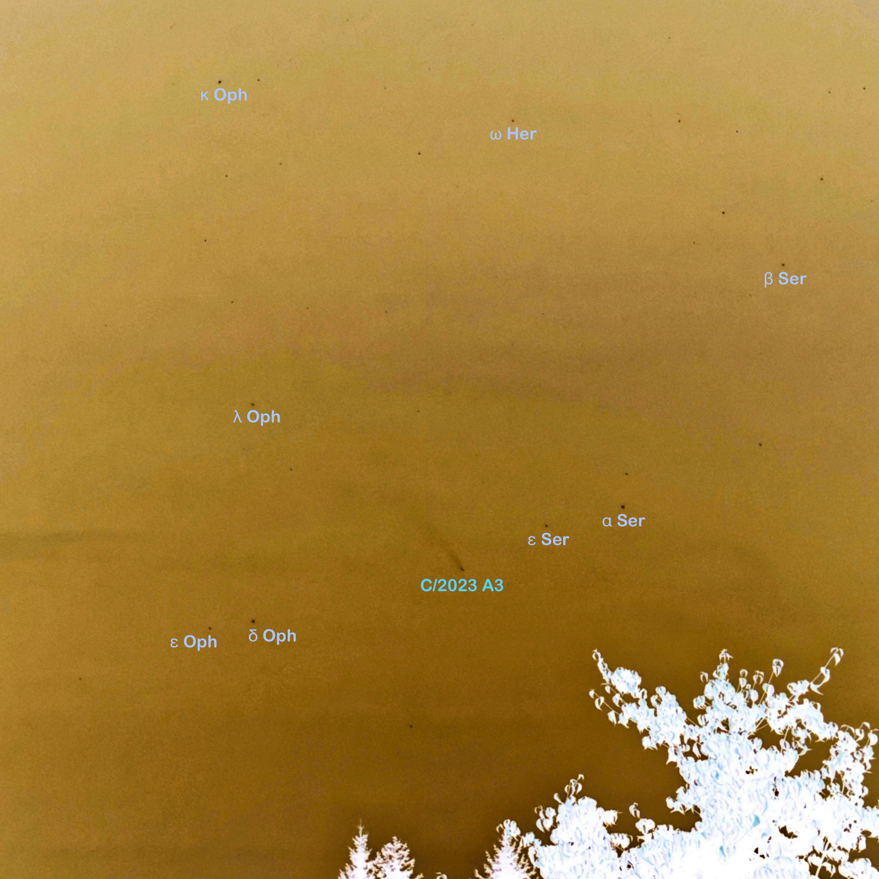 C/2023 A3, New Westminster, British Columbia, Canada, fotoeins.com