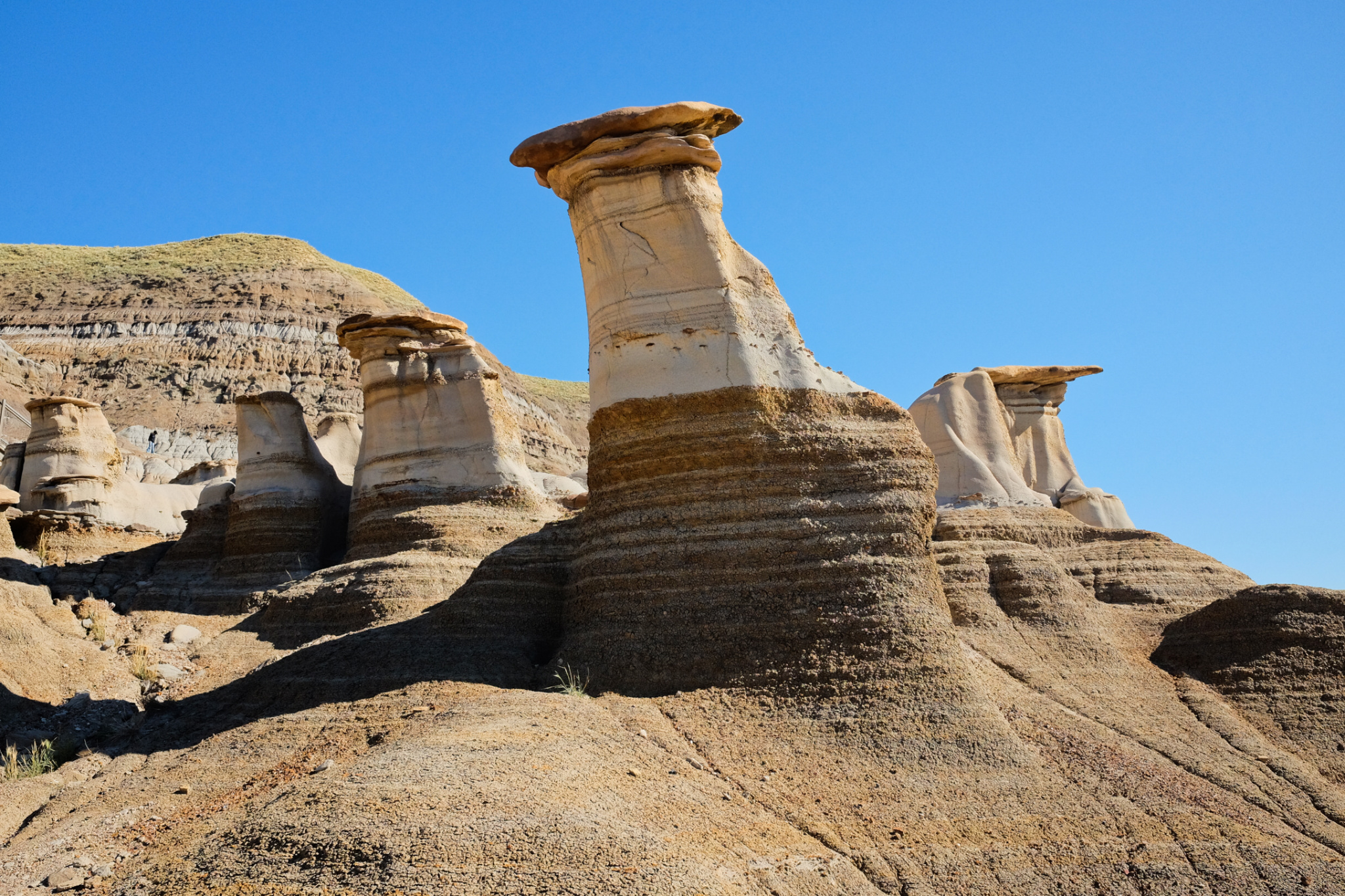 Willow Creek Hoodoos, Alberta Badlands, Drumheller, Alberta, Canada, fotoeins.com