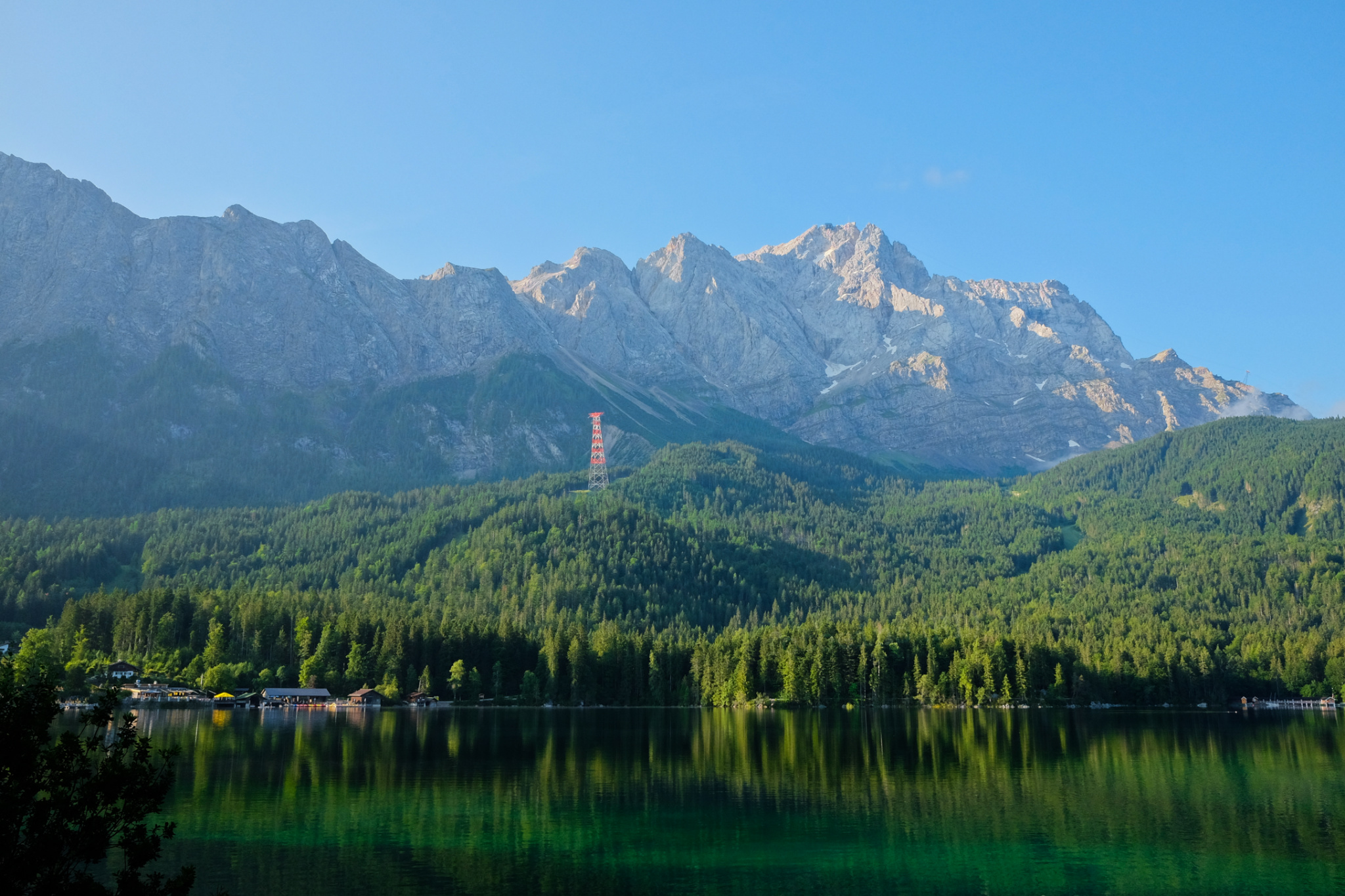 Eibsee, Grainau, Bayern, Oberbayern, Deutschland, Germany, Upper Bavaria, Bavaria, Zugspitze, Wettersteingebirge, Wetterstein mountains, fotoeins.com