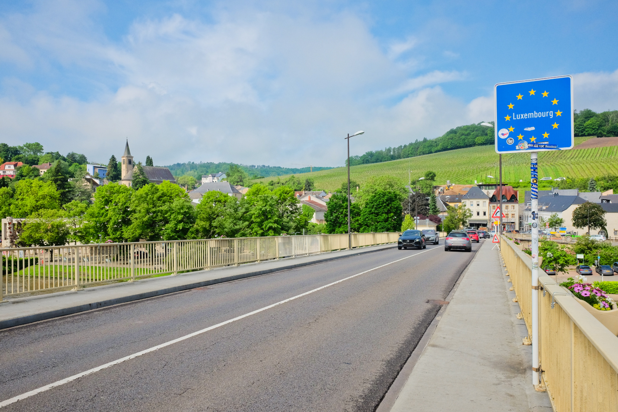Moselle, Mosel, Perl, Saarland, Germany, Deutschland, Schengen, Luxembourg, fotoeins.com