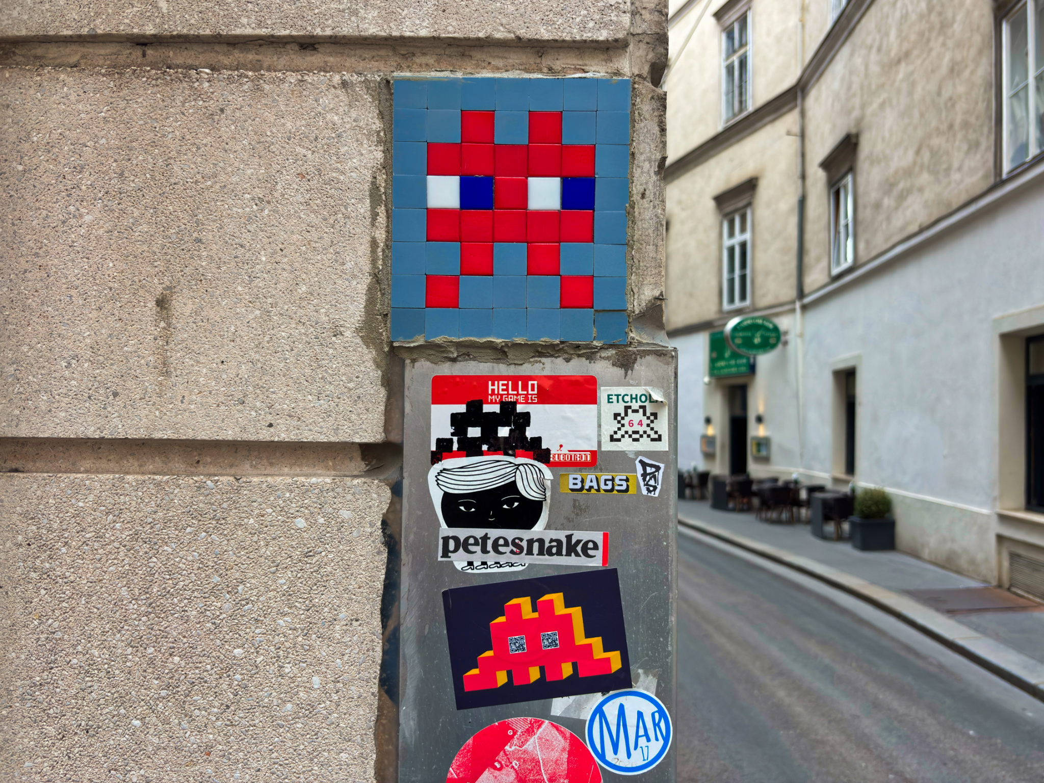 1. Bezirk, Innere Stadt, Invader, Wien, Vienna, Austria, Österreich, fotoeins.com