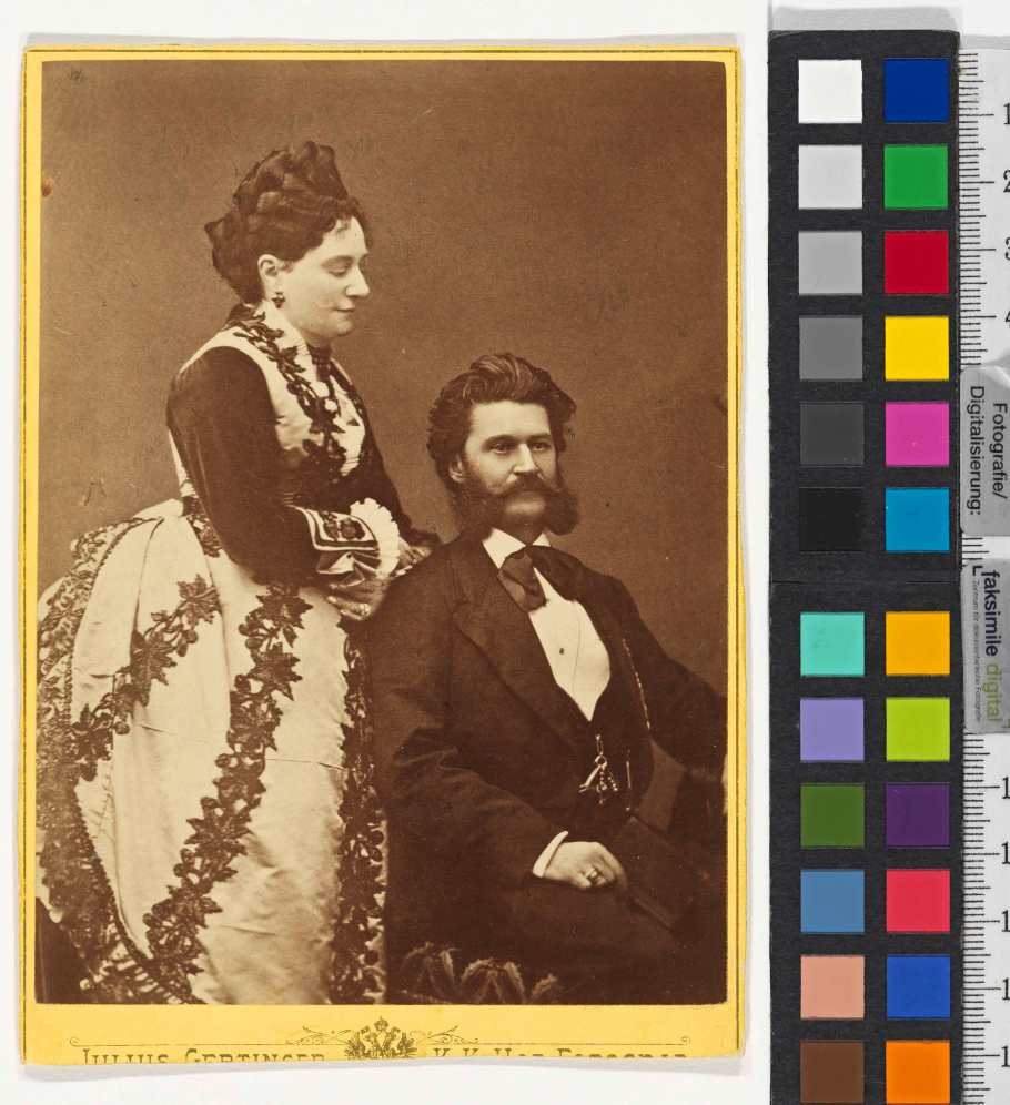 Jetty Treffz, Johann Strauss II. Wien Museum, Inventarnummer HMW HMW 76069/276