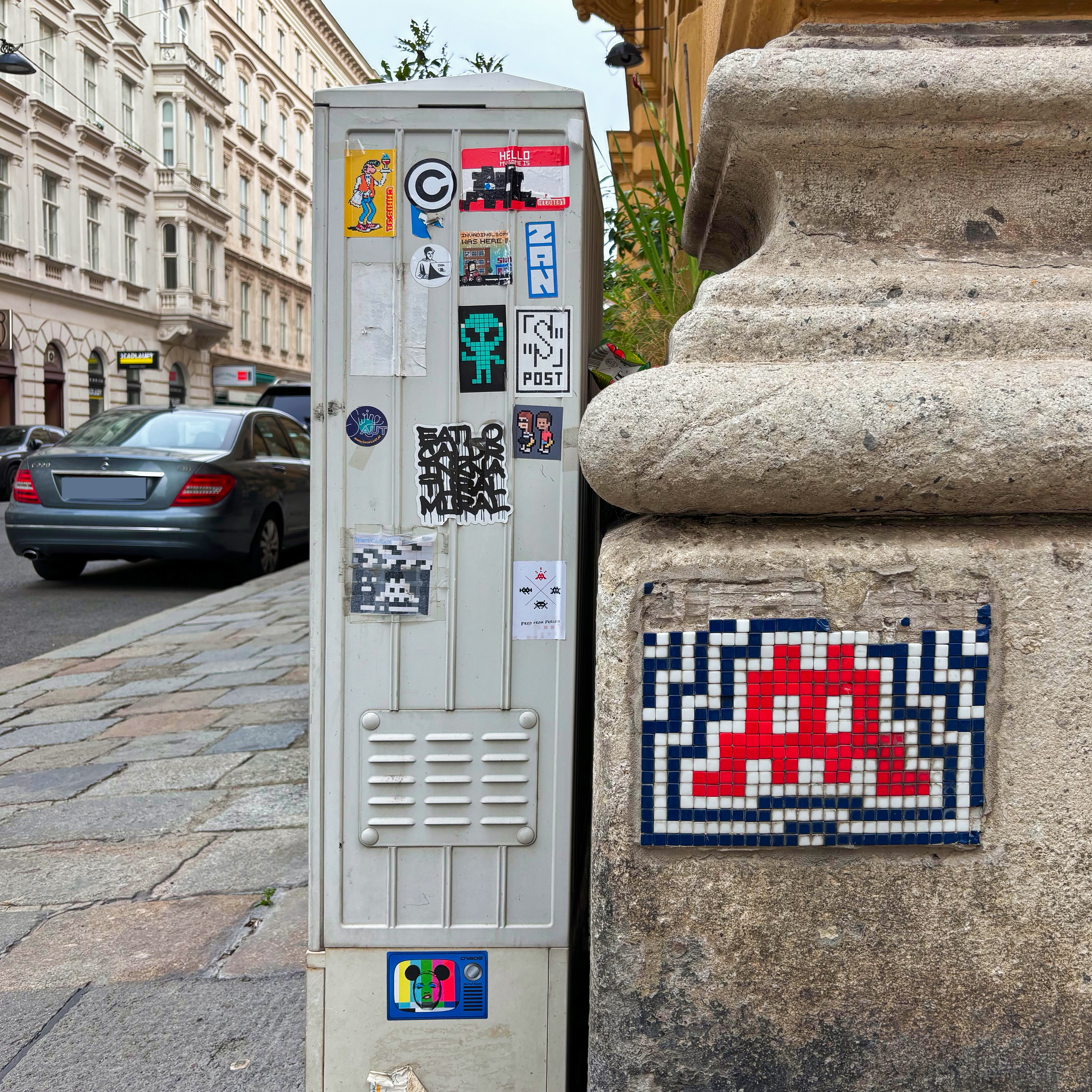 1. Bezirk, Innere Stadt, Invader, Wien, Vienna, Austria, Österreich, fotoeins.com