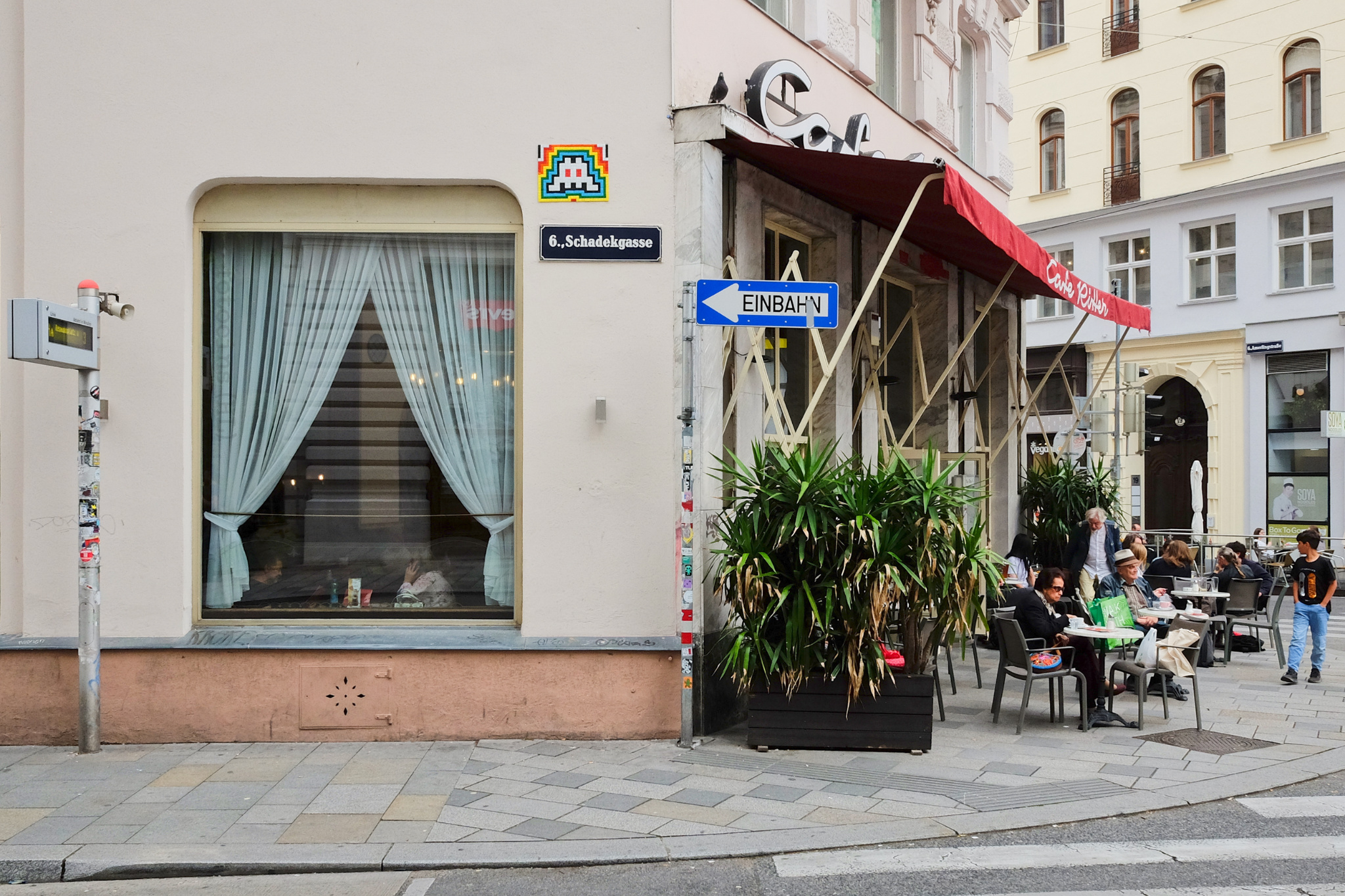 6. Bezirk, Mariahilf, Invader, Wien, Vienna, Austria, Österreich, fotoeins.com