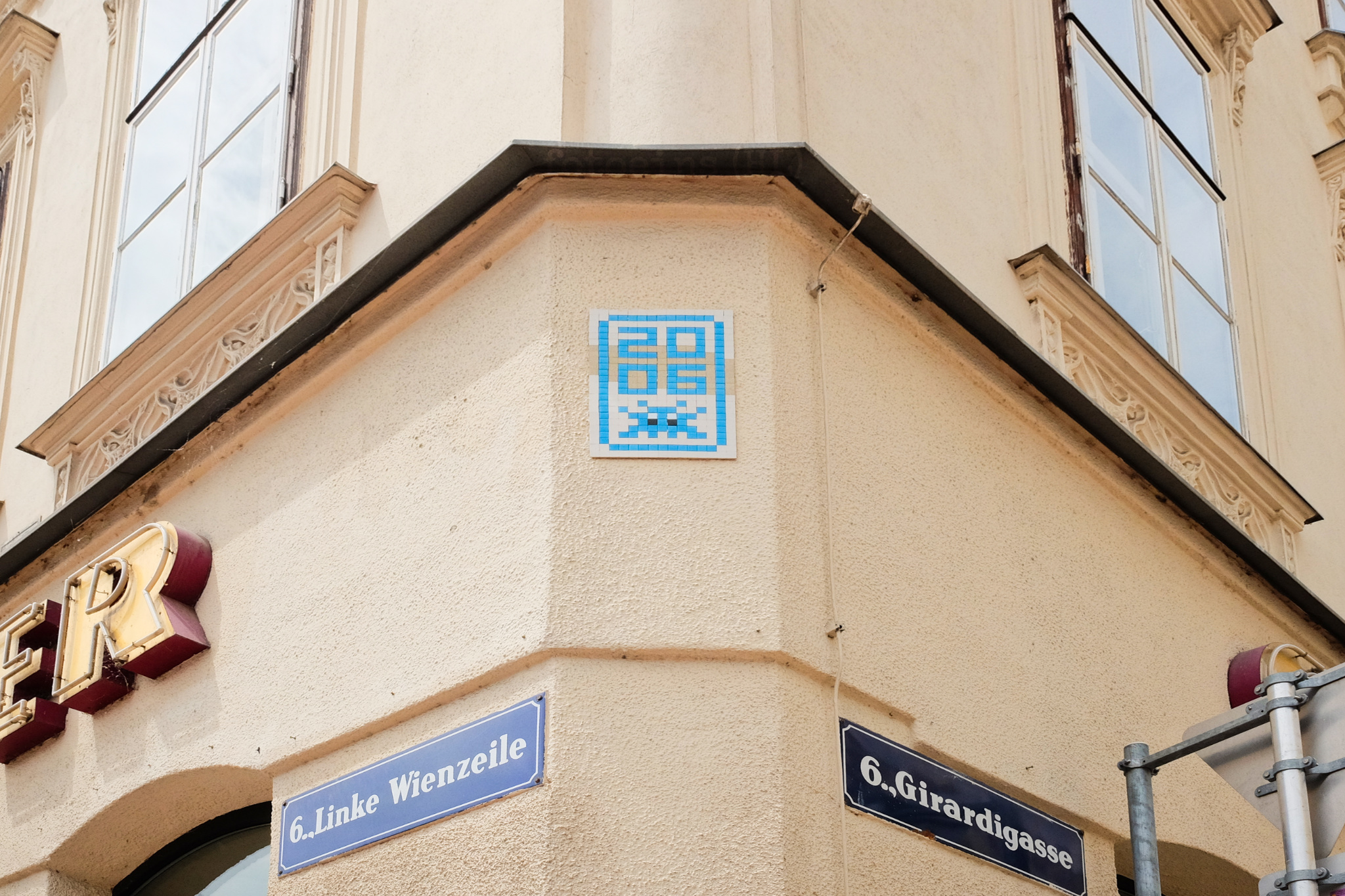 6. Bezirk, Mariahilf, Invader, Wien, Vienna, Austria, Österreich, fotoeins.com