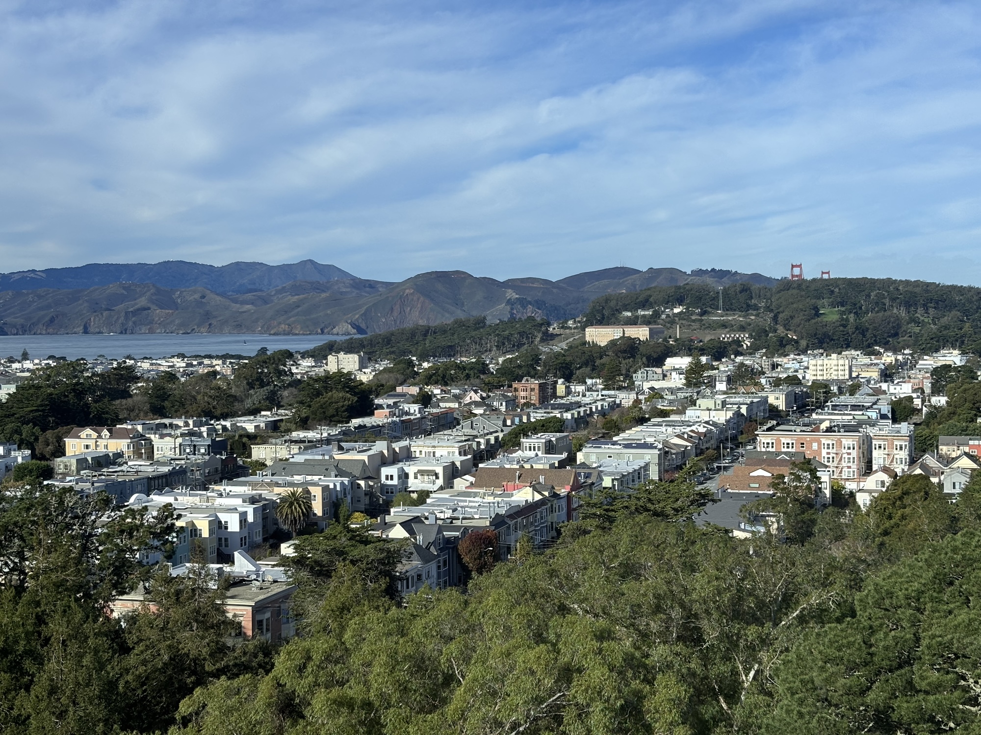 Hamon Tower, De Young Museum, Golden Gate Park, Golden Gate Bridge, San Francisco, Bay Area, California, USA, fotoeins.com