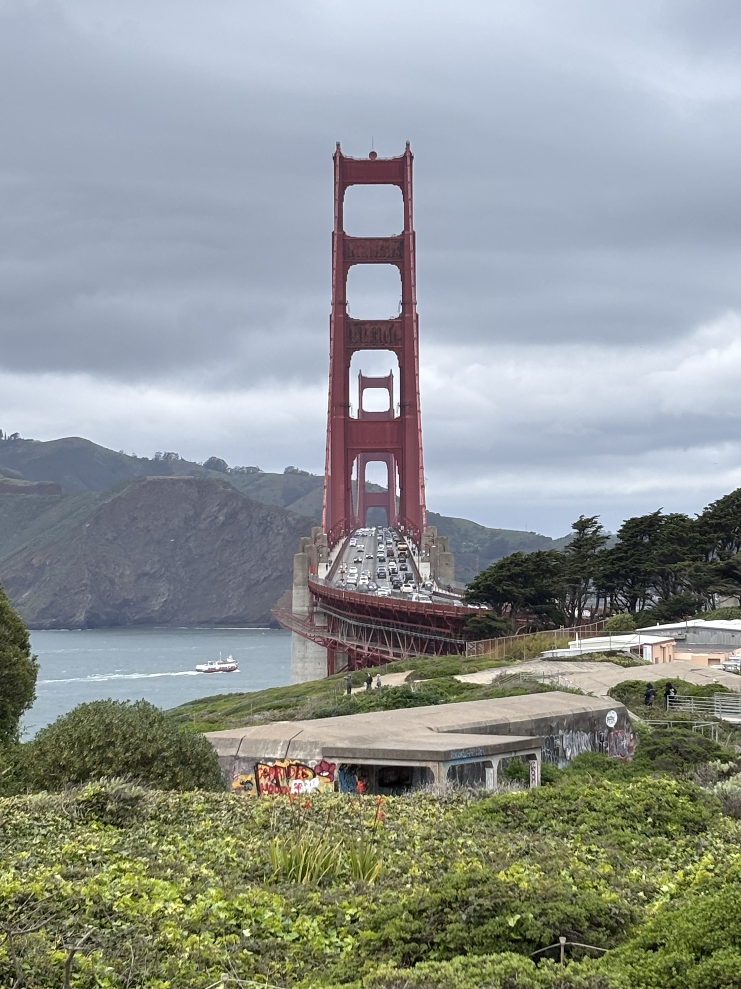 Battery Marcus Miller, The Presidio, Golden Gate, Golden Gate Bridge, San Francisco, Bay Area, California, USA, fotoeins.com