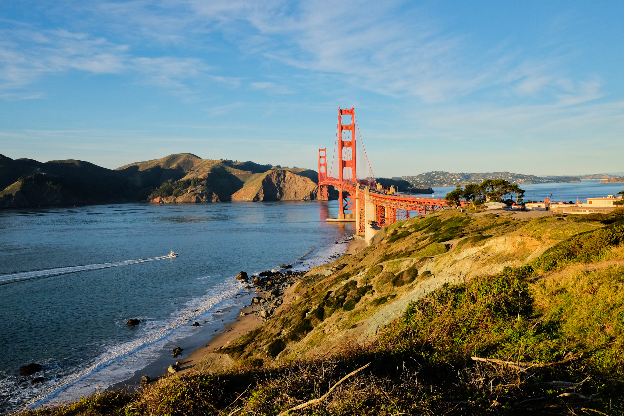 Battery Godfrey, The Presidio, Golden Gate, Golden Gate Bridge, San Francisco, Bay Area, California, USA, fotoeins.com